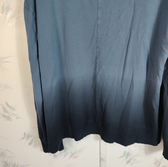 Splendid Blue Ombre Sweatshirt XL - Picture 9 of 9
